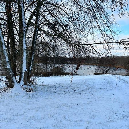 Domwigierski Pl -Jeziorki -Gr- Comfort-Ferienhaus-Polen - Wlasna Linia Brzegowa I Sauna Wysoki Most  Luaran gambar