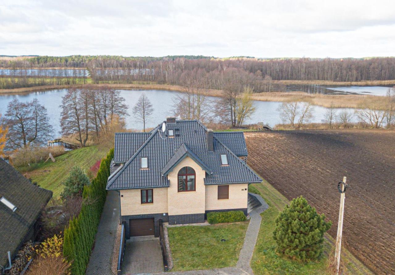 Domwigierski Pl -Jeziorki -Gr- Comfort-Ferienhaus-Polen - Wlasna Linia Brzegowa I Sauna Wysoki Most  Luaran gambar