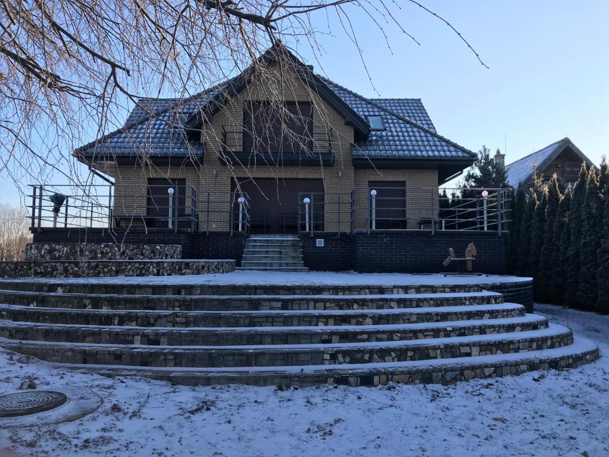 Domwigierski Pl -Jeziorki -Gr- Comfort-Ferienhaus-Polen - Wlasna Linia Brzegowa I Sauna Wysoki Most  Luaran gambar
