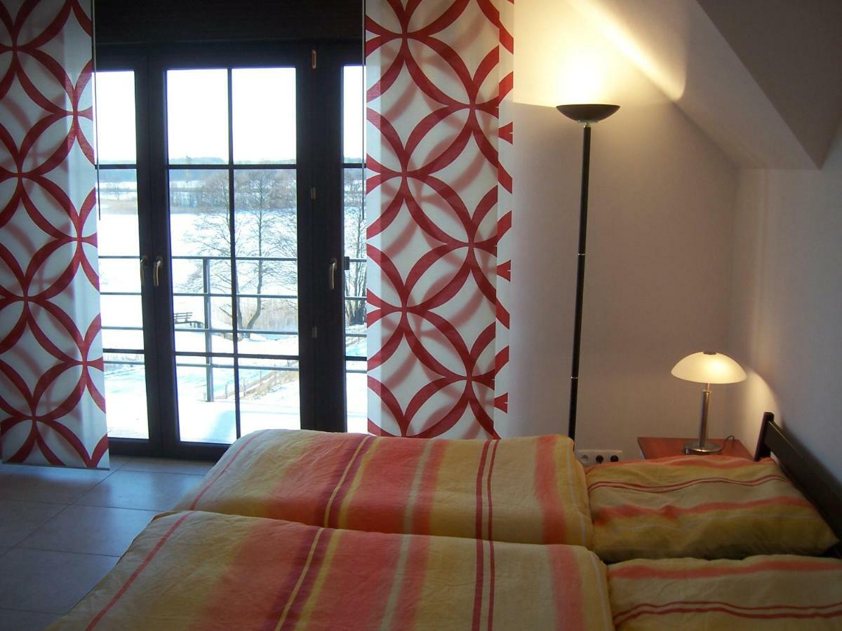 Domwigierski Pl -Jeziorki -Gr- Comfort-Ferienhaus-Polen - Wlasna Linia Brzegowa I Sauna Wysoki Most  Luaran gambar
