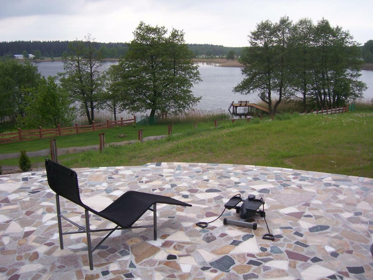Domwigierski Pl -Jeziorki -Gr- Comfort-Ferienhaus-Polen - Wlasna Linia Brzegowa I Sauna Wysoki Most  Luaran gambar