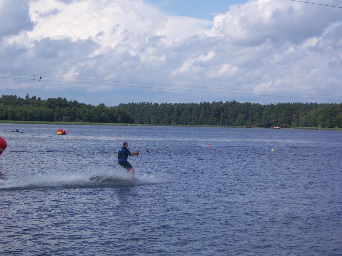 Domwigierski Pl -Jeziorki -Gr- Comfort-Ferienhaus-Polen - Wlasna Linia Brzegowa I Sauna Wysoki Most  Bilik gambar