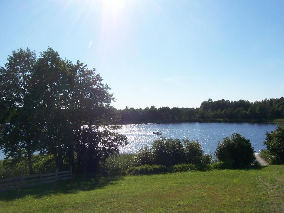 Domwigierski Pl -Jeziorki -Gr- Comfort-Ferienhaus-Polen - Wlasna Linia Brzegowa I Sauna Wysoki Most  Bilik gambar